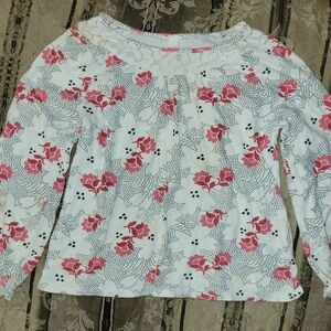 Girls long sleeve Old Navy blouse size 5t